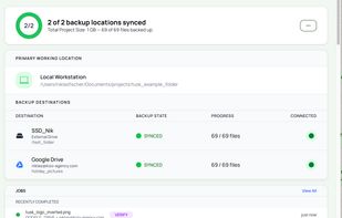 Tusk Backup screenshot 1