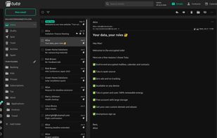 Tuta Mail screenshot 1