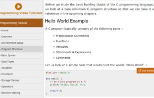 tutorialspoint screenshot 1