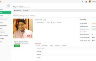 Tutor Profile Overview