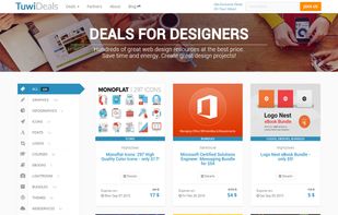 TuwiDeals.com Homepage - Graphicdesing Deals