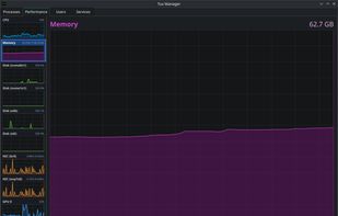 Tux Manager screenshot 1