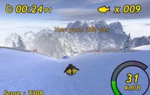 Tux Rider screenshot 1