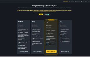 Pricing