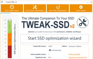 Tweak-SSD screenshot 1
