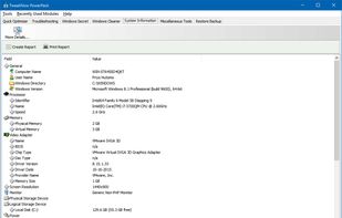 System information Window