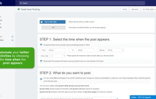 Tweet Auto Posting screenshot 1
