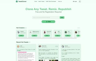 Tweet Cloner screenshot 1