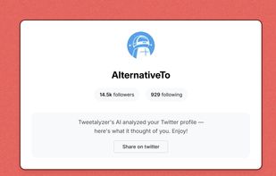 Tweetalyzer 2 screenshot 1