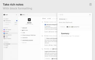 Twenty CRM screenshot 2