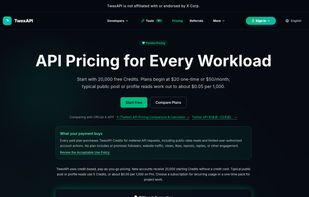 Credit-based pricing