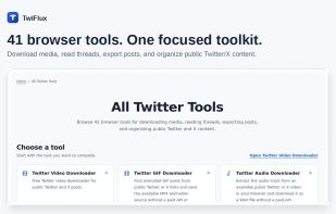 41 twitter tools