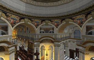 St. Pault's Cathedral 3D