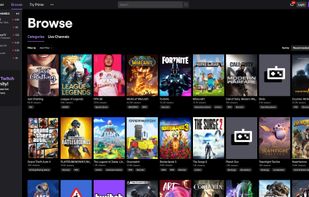 Categories on Twitch