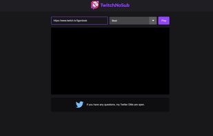 TwitchNoSub screenshot 1