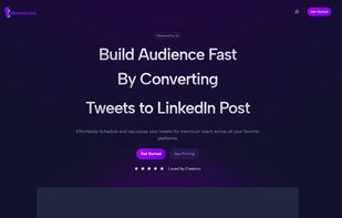 TwitterThread Landing Page