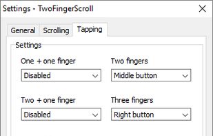 TwoFingerScroll screenshot 2