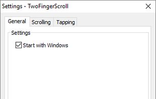 TwoFingerScroll screenshot 1
