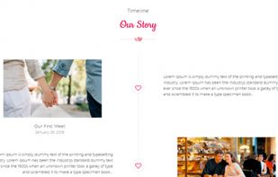 TwoGether Pro – Wedding WordPress Theme screenshot 2