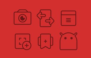 TwoPixel Dark Icon Pack screenshot 1