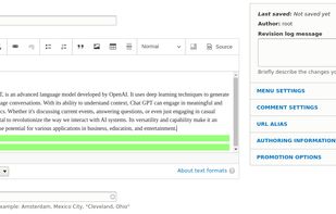 Txt42 GPT module for Drupal