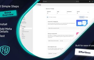 TY Bridge | showcasing home app page
