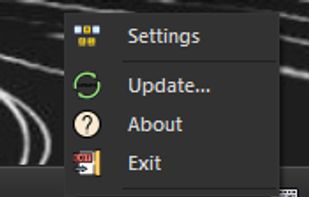 Type the Board tray icon.