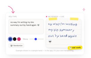 TypedHand screenshot 1