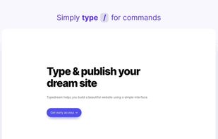 Typedream screenshot 1