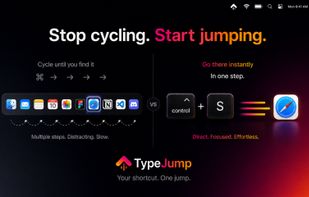 Dedicated per-target hotkeys instead of typed search