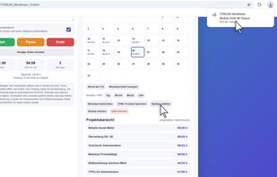 TYPELOG Worktimer screenshot 1