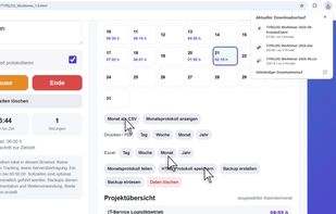 TYPELOG Worktimer screenshot 2