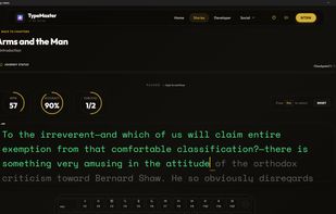 TypeMaster typing practice