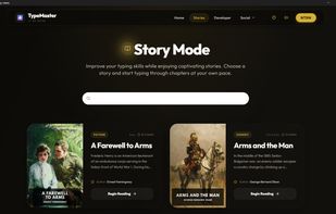 TypeMaster Stories mode