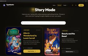TypeMaster Offline Stories Page