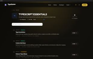 TypeMaster coding track