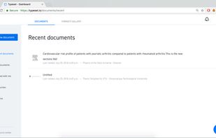 Typeset.io screenshot 1