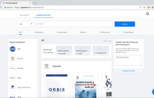 Typeset.io screenshot 2