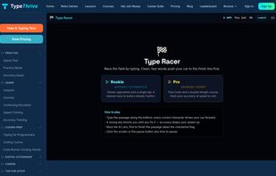 TypeThrive screenshot 1