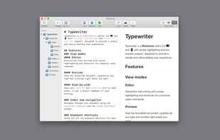 Typewriter for Markdown screenshot 1