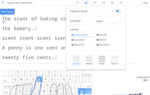 Typing Club screenshot 3