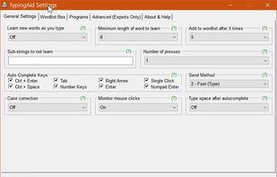 TypingAid screenshot 2