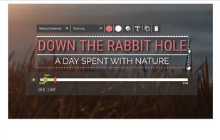 Easy to edit motion title templates
