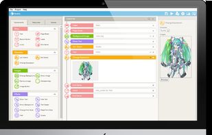 TyranoBuilder screenshot 1