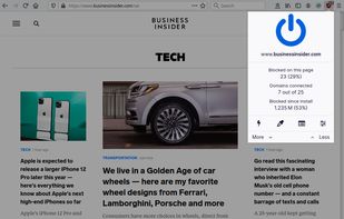 uBlock Origin screenshot 1