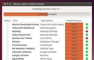 Ubuntu After Install screenshot 1