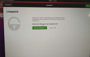 Ubuntu Livepatch screenshot 1