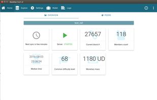 Duniter screenshot 2