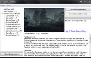 UGX Map Manager screenshot 1