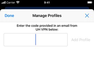 UH VPN screenshot 3